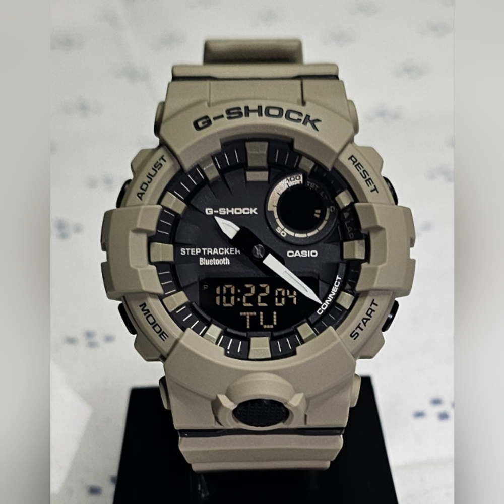 G Shock Sand Color GBA800UC-5A Steptracker Bluetooth